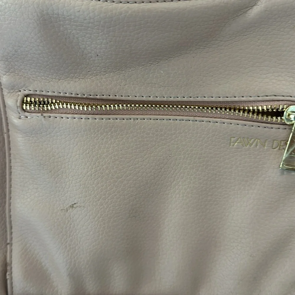 Fawn Design Diaper Bag blush pink